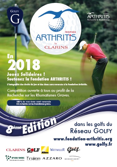 Calendrier du Trophée Arthritis by Clarins 2018