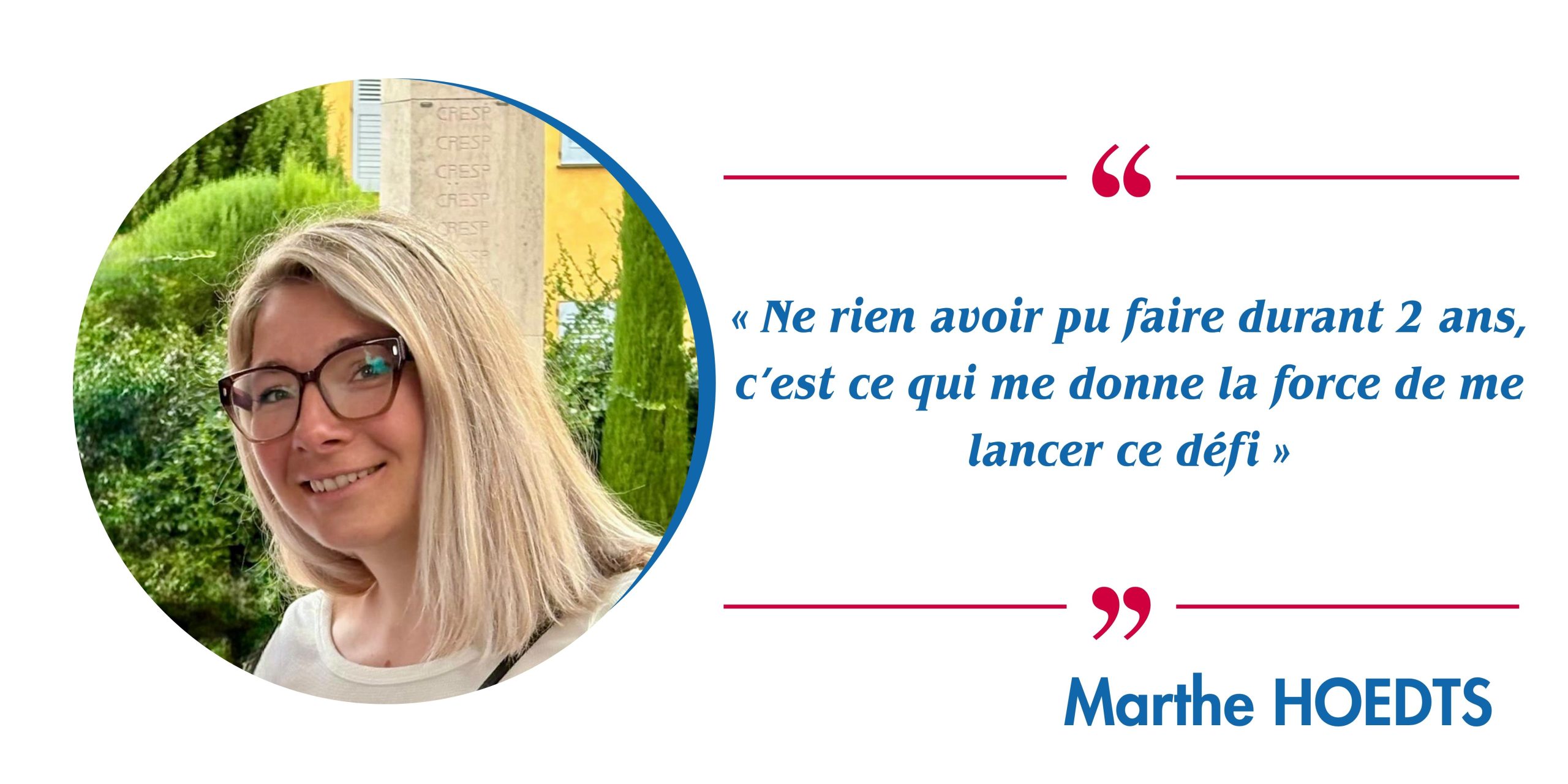 Marthe Hoedts, Lucie Bonnay Citation Ambassadrice